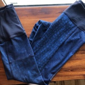 Lululemon patchwork leggings 6